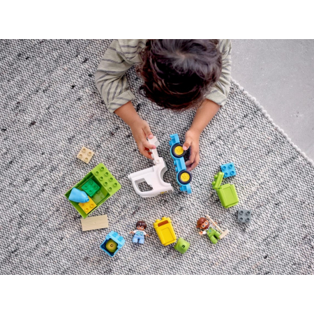 Lego Duplo 10945 Śmieciarka i recykling klocki 2+